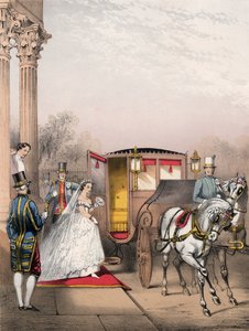 Bride Entering Carriage